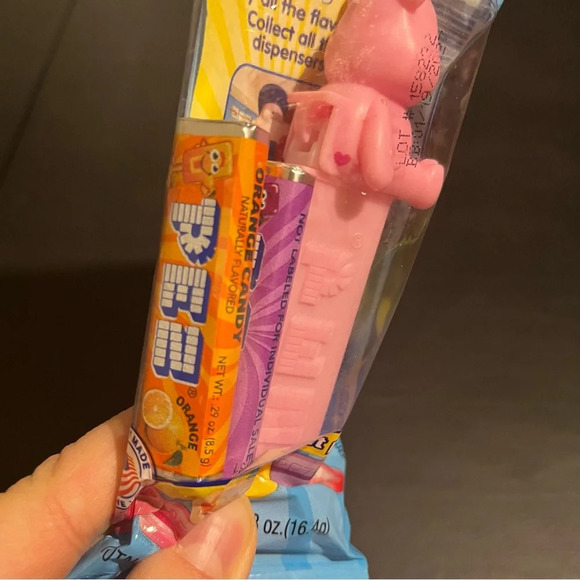 NEW Care Bears Pez Dispenser Cheer Bear Pink With Candy Stocking Stuffer Gift - Picture 4 of 6